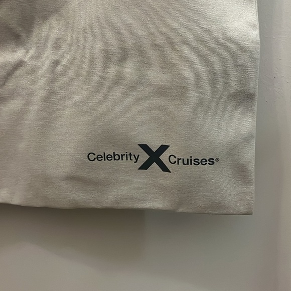 Celebrity Cruises Canvas Tote Bag with Detachable Mini Bag New - Picture 4 of 8